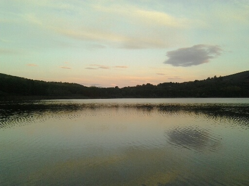 Italie - Lac de Monticchio aube